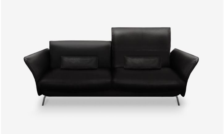 Ashby 3 Seater Sofa - Brianne Black (As-Is) Set A