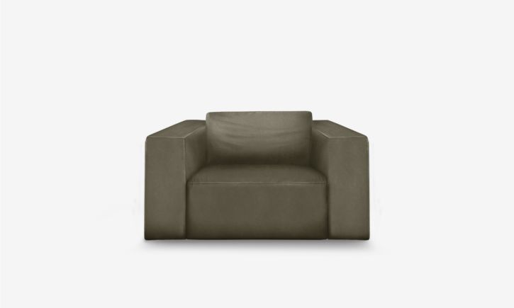 Beaumont Recliner Armchair - Leather - Vedura Sesame