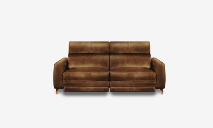 Hampton 3 Seater Sofa - Chester Cocoa