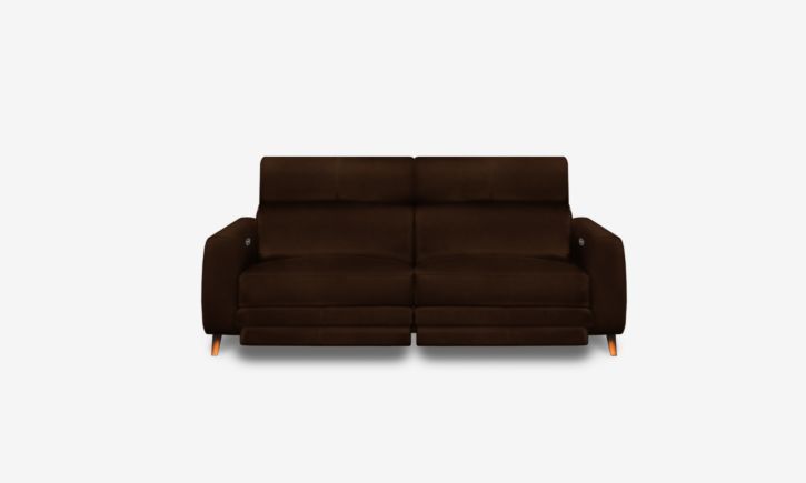Hampton 3 Seater Sofa - Natural Chocolate