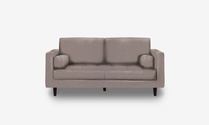 Hugh 2 Seater Sofa - Leather - Chester Haze
