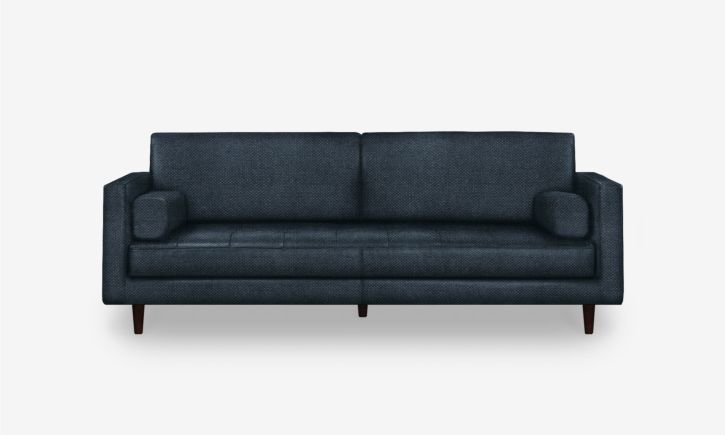 Product Photo of Hugh 3 Seater Sofa in Easy Clean Fabric Denim