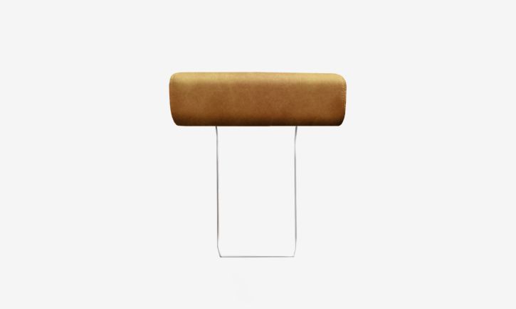 Hugh Headrest - Leather - Kansas Cognac