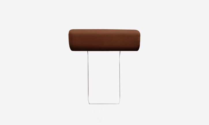 Hugh Headrest - Leather - Natural Brown