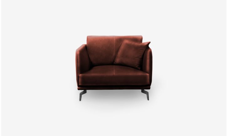Portage Armchair - Leather - Vedura Copper