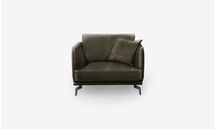 Portage Armchair - Leather - Vedura Sesame