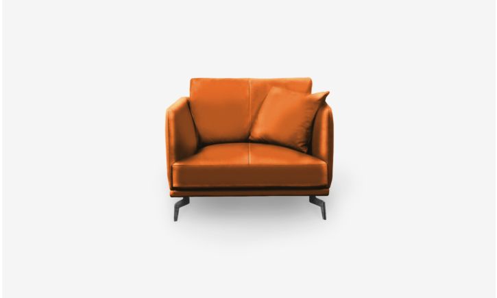 Portage Armchair - Leather - Vedura Tan