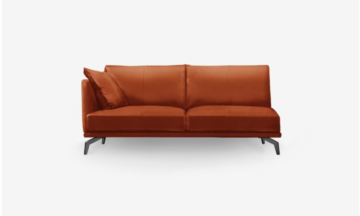 Portage Side 2.5 Seater Sofa - Leather - Brianne Cognac