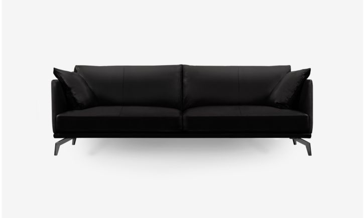 Portage 3 Seater Sofa - Brianne Black