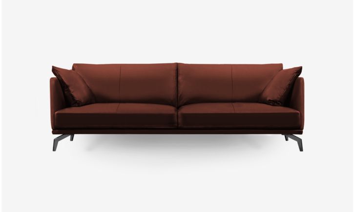 Portage 3 Seater Sofa - Vedura Copper