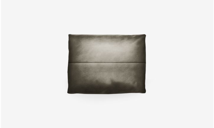 Portage - Cushion (Leather) - Brianne Gray