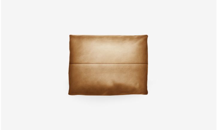 Portage - Cushion (Leather) - Brianne Nude