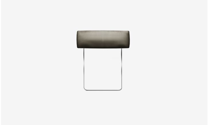 Portage Headrest - Leather - Brianne Gray