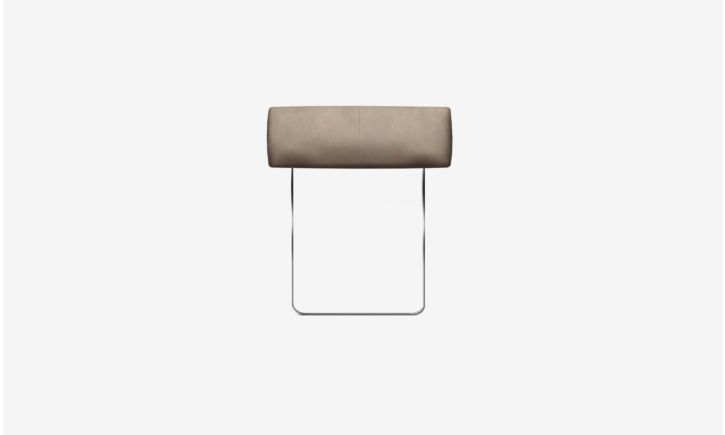 Portage Headrest - Leather - Satine Taupe