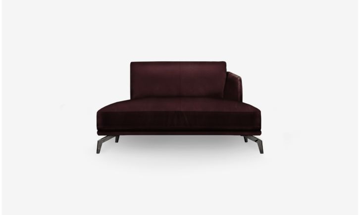Portage Lounge Sofa - Leather - Brianne Raven