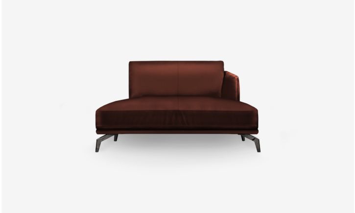 Portage Lounge Sofa - Leather - Vedura Copper