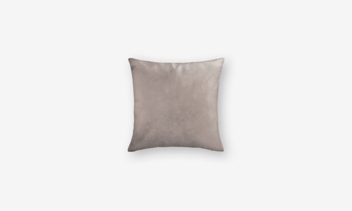 Simple Leather Cushion - Chester Haze