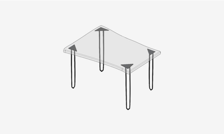 Hairpin Legs - 45cm (As-Is) Set B