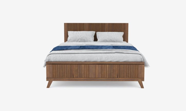 Hudson Queen Storage Bed Front.