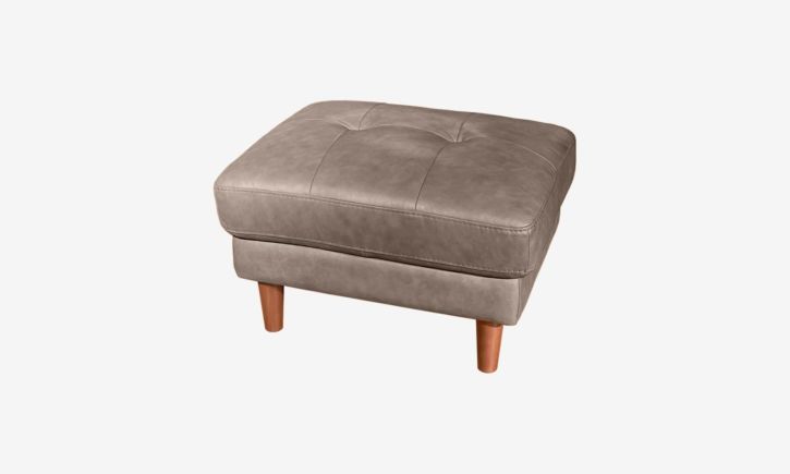 Hugh Ottoman - Leather - Chester Haze