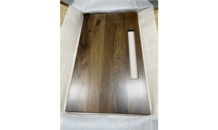 Avery Dining Table - Walnut - Precut - 120cm (As-Is) Set C
