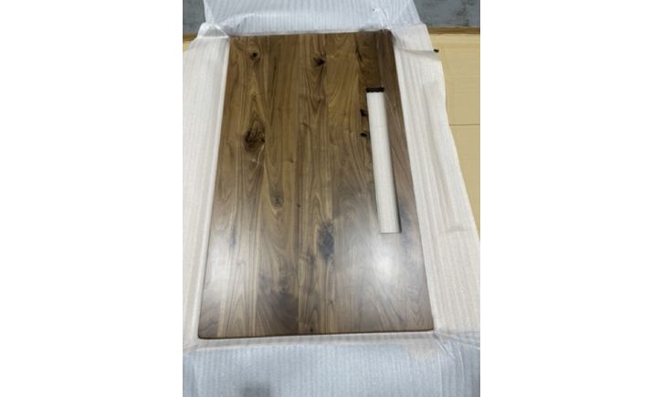 Avery Dining Table - Walnut - Precut - 120cm (As-Is) Set D