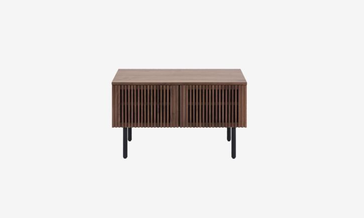 Front View Photo of Monterey TV Console 0.8m in Walnut