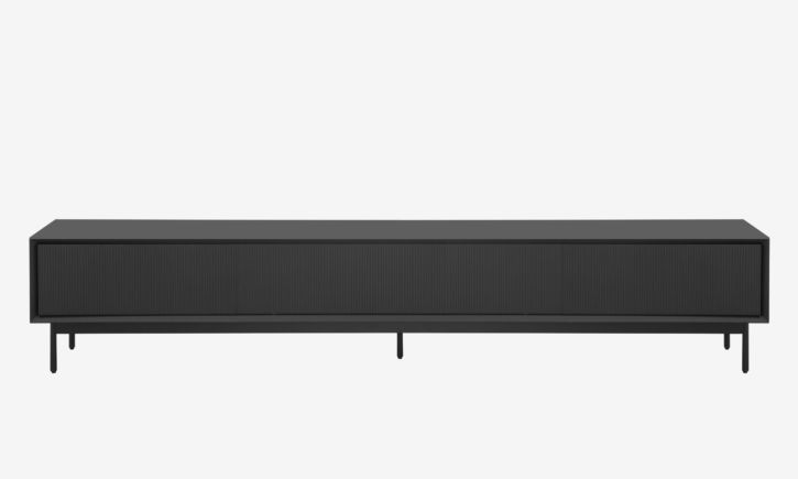 Product Photo of Graye TV Console 2m Front Photo in Charcoal.