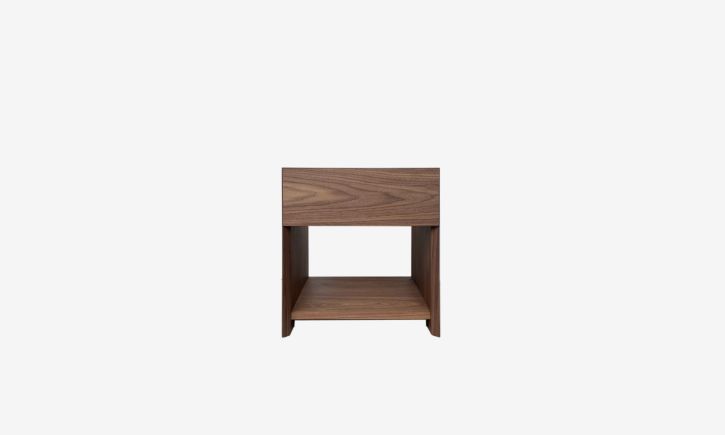 Product photo of Logan Bedside Table with front view
