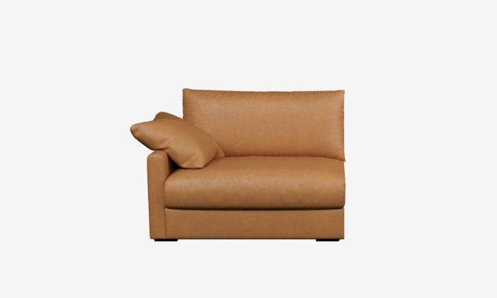 Product photo of Melo Side 2 Seater Sofa Leather Chester Tan.