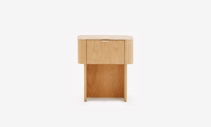Product photo of Tivoli Bedside Table Front View