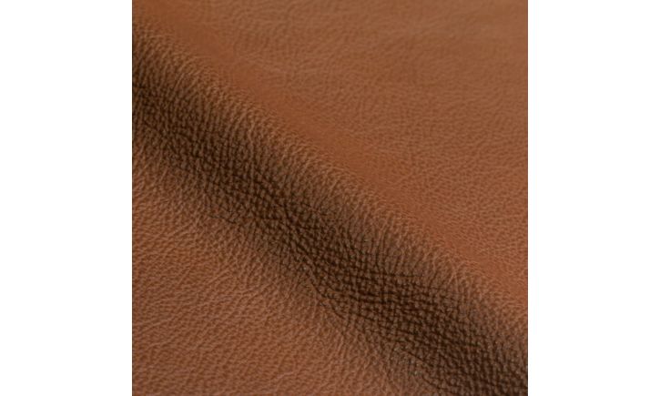 Portage L- Shaped Chaise Sofa - Leather - Satine Natural Brown