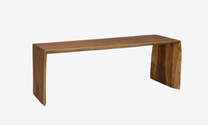 Live Edge Sawyer Bench - Indonesian Teak (1.8m)