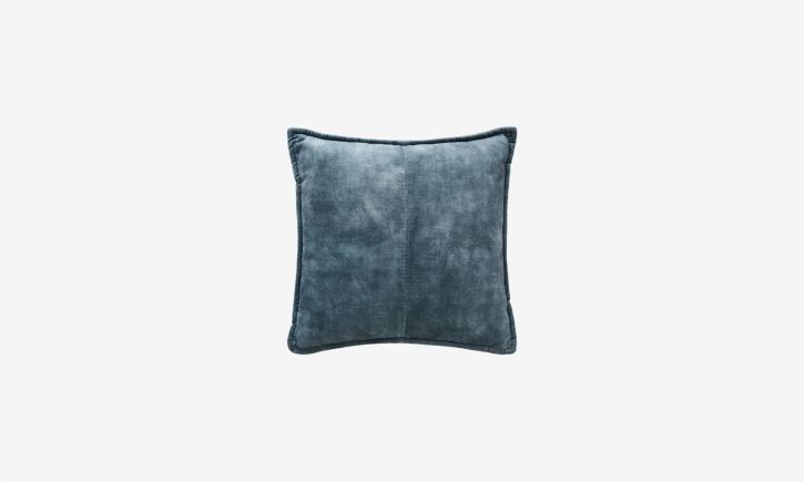 Product Photo of Square 45x45cm Cushion - Petrol 2 - Front Angle View