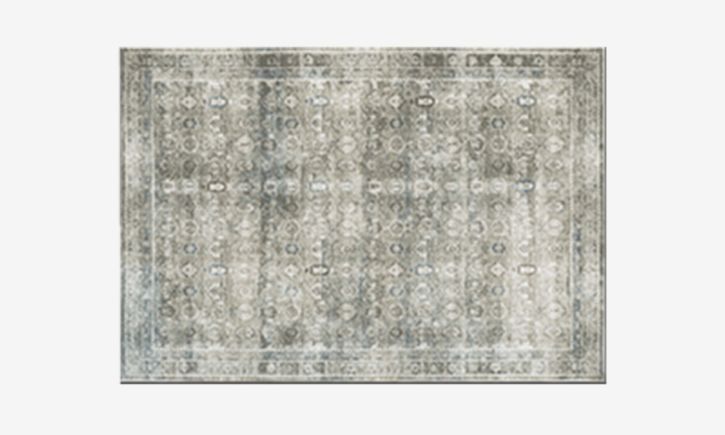 Stone Age Low Pile Rug in Grey