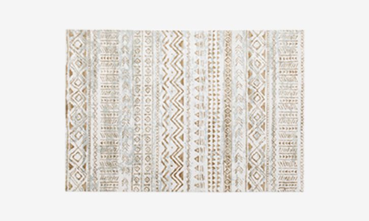 Tribal High Pile Rug in Sand