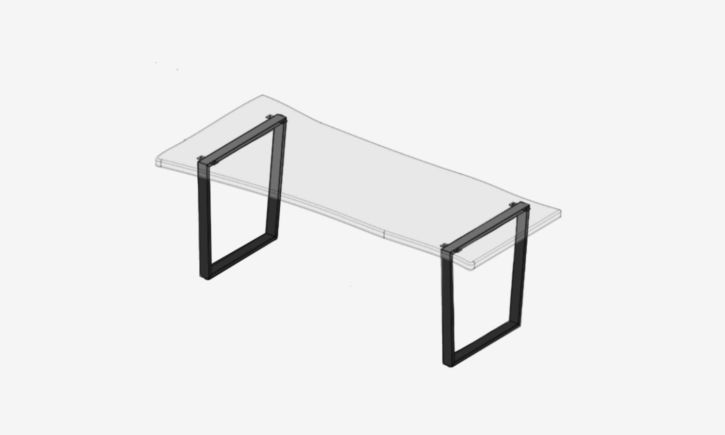 Vidal Legs - Black (As-Is) Set C